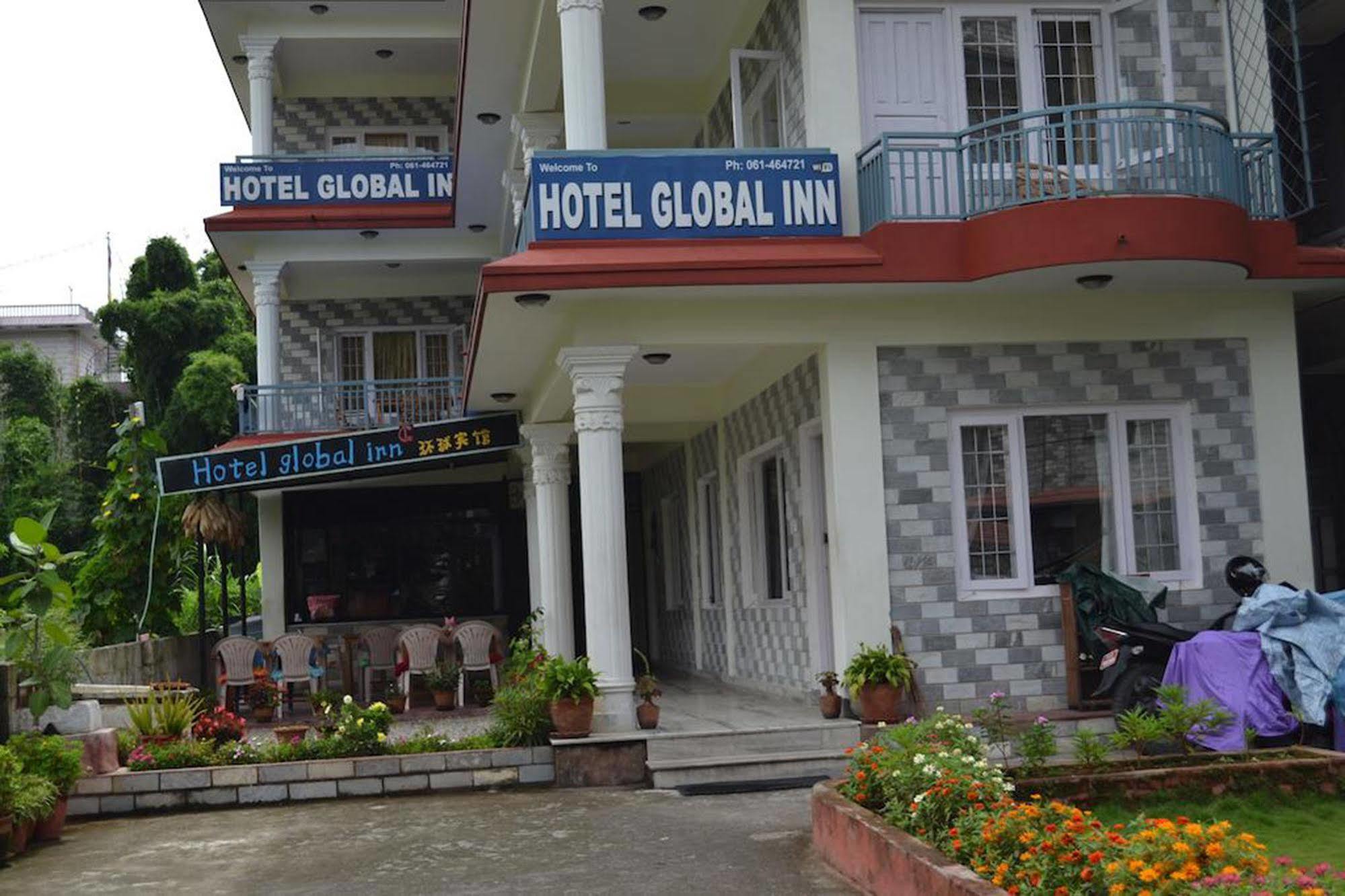 Hotel Global Inn Pókhara Exteriér fotografie